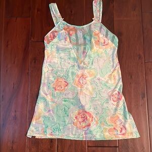 Aria Floral Nightie in Pastel Colors